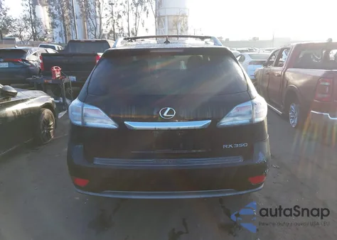 2012 Lexus Rx 350 z USA, uszkodzony, nr VIN 2T2ZK1BA9CC067179